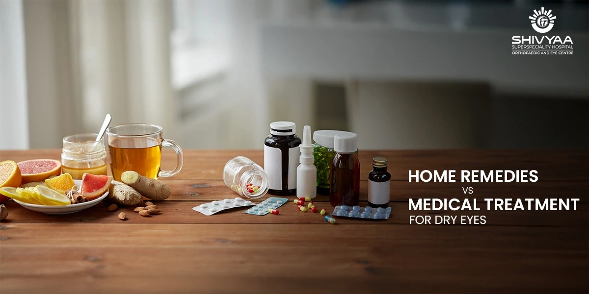 home remedies versus medical treatment for dry eyes