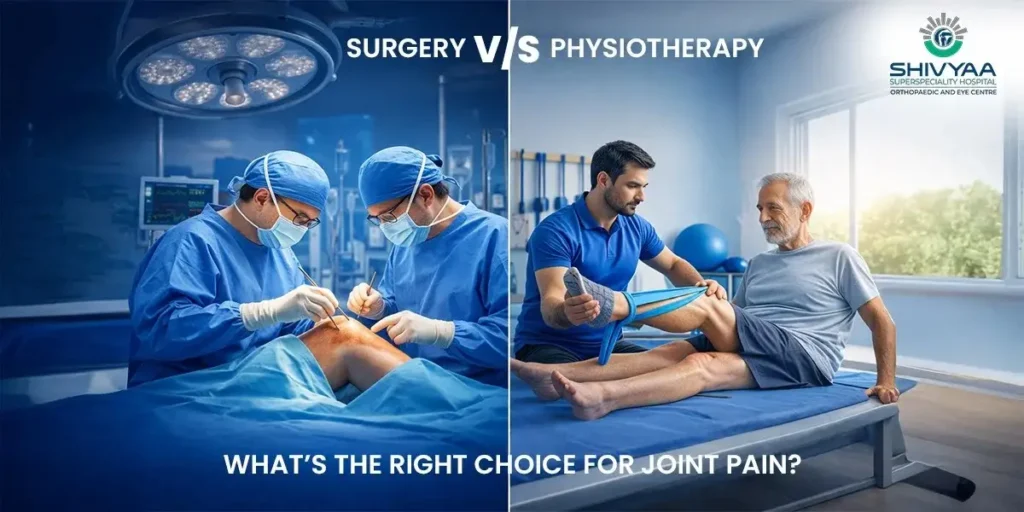 Whats better physiotherapy V/S surgery